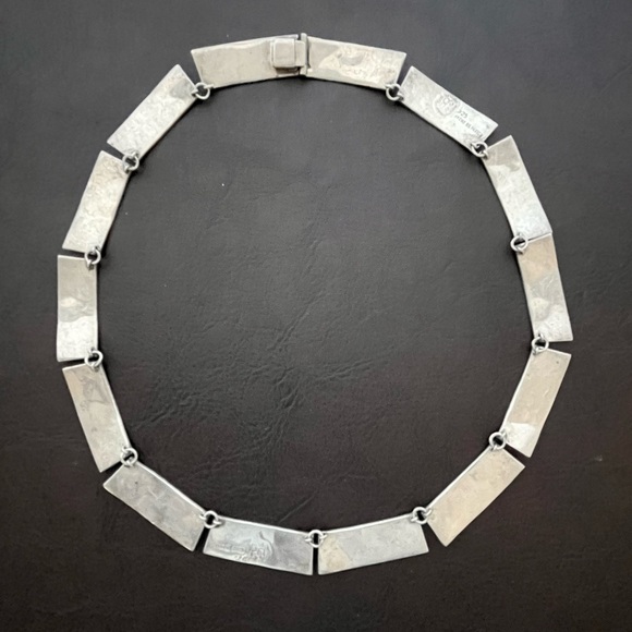 Los Ballesteros vintage sterling silver 925 panel necklace - Picture 4 of 7